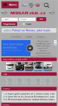 Mobile Screenshot of nissanclub.cz